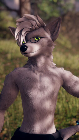 White fur done well.